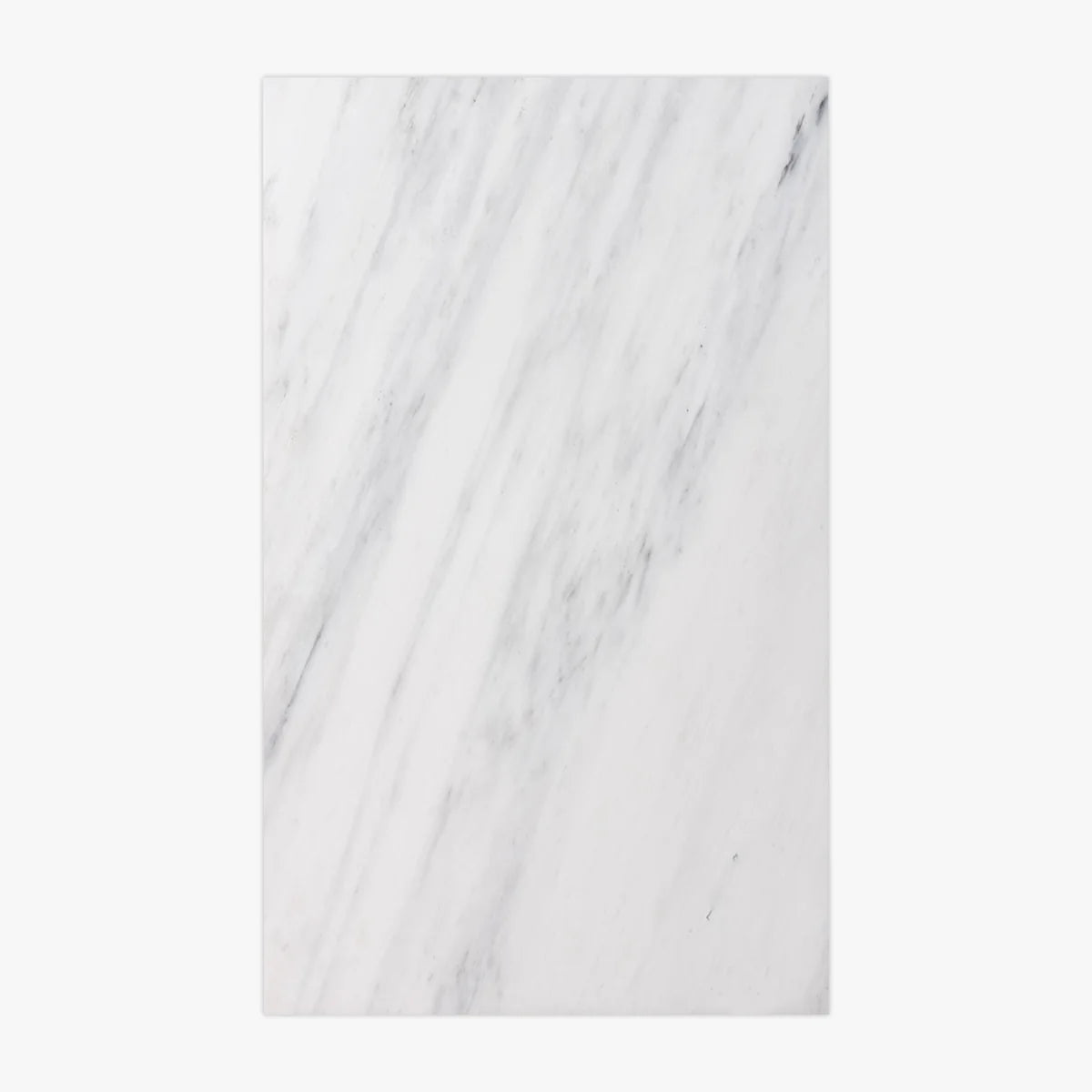XXL Large Format White field tile, primary product image. Premium marble for floors and walls.