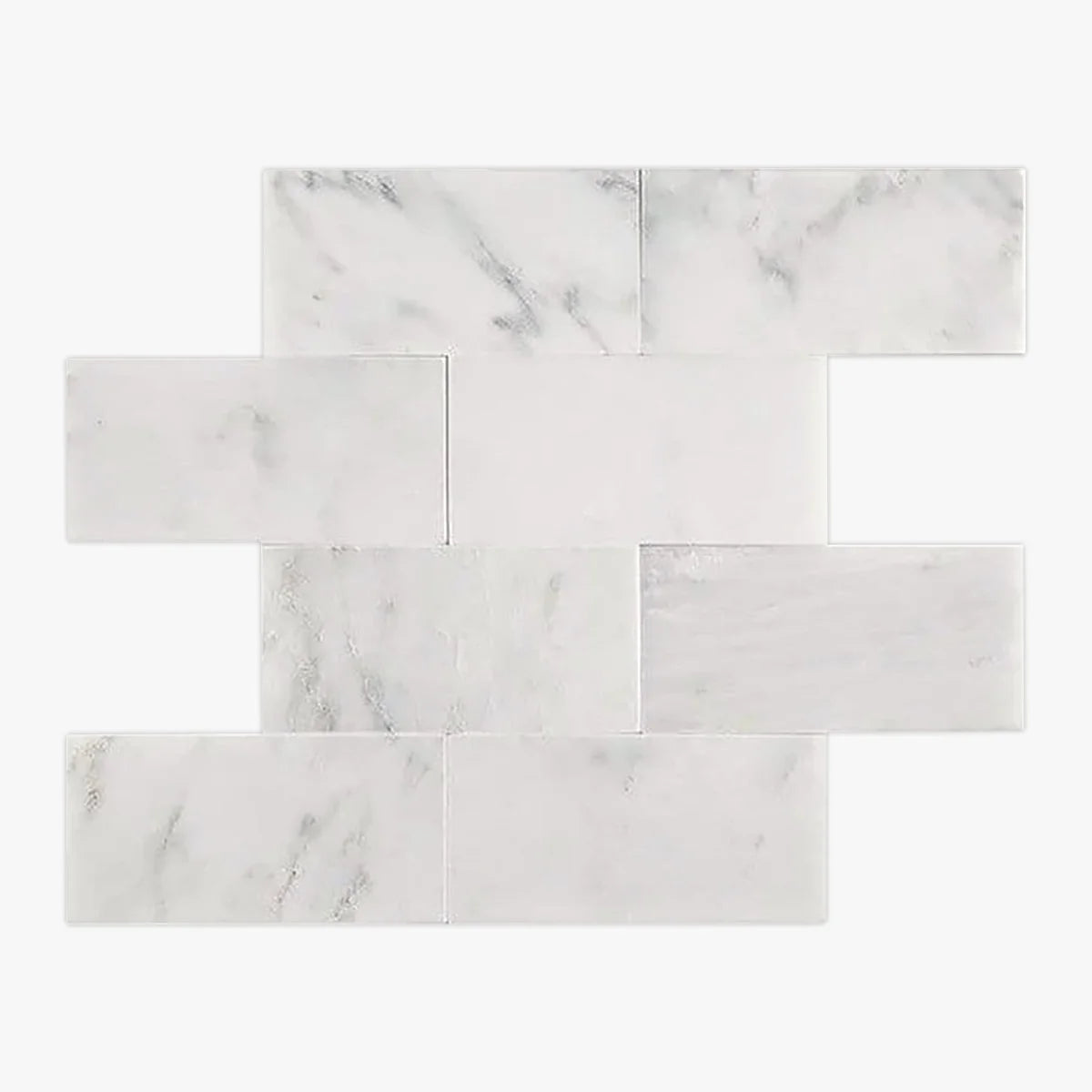 Asian Statuary Polished Marble White field tile, primary product image. Premium marble for floors and walls.