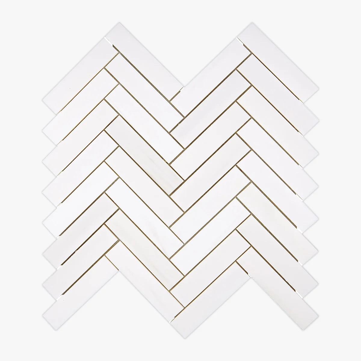 Bianco Dolomite Honed Marble White mosaic, primary product image. Premium dolomite for floors and walls.