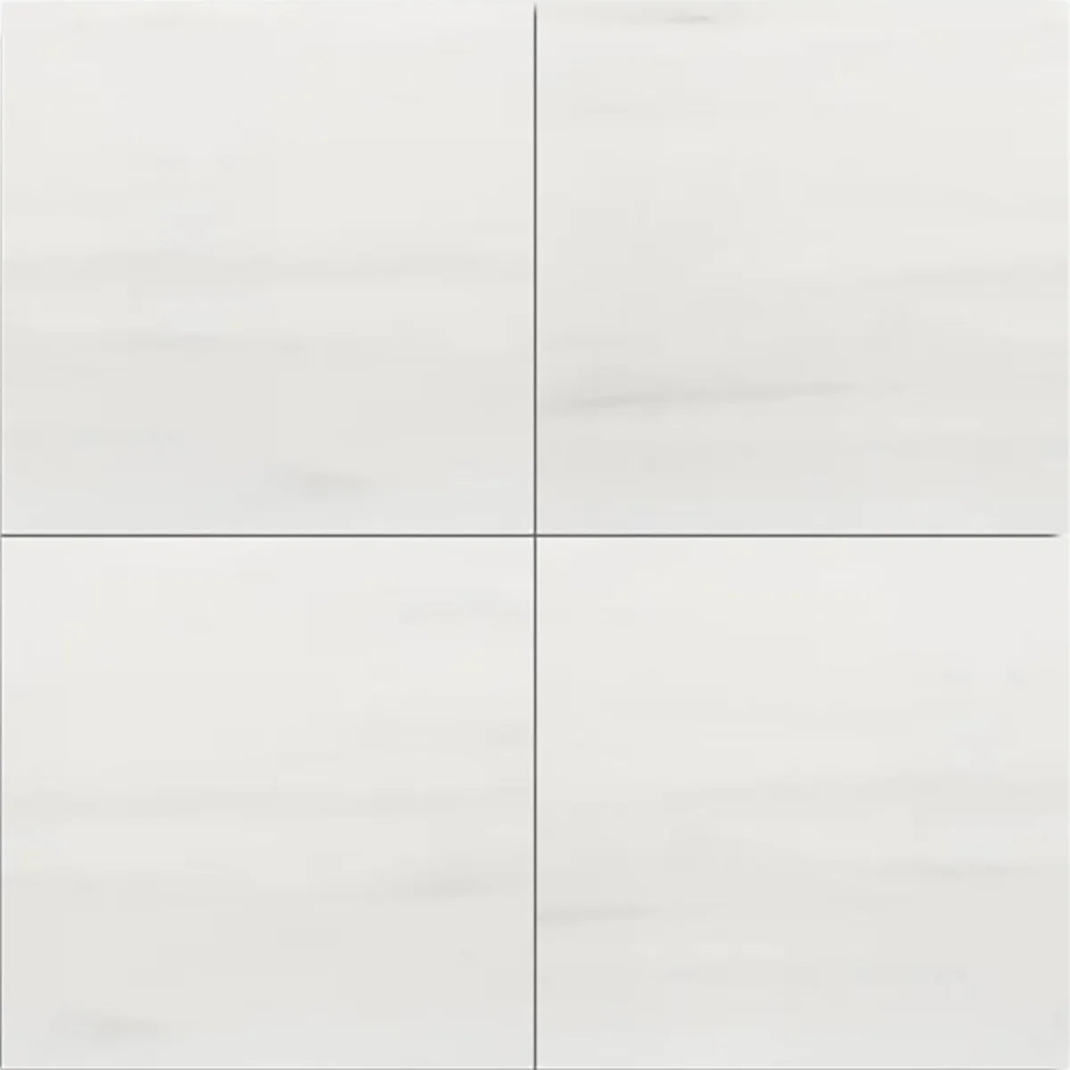 Bianco Dolomite Honed Marble White field tile, product image. Premium dolomite for floors and walls.