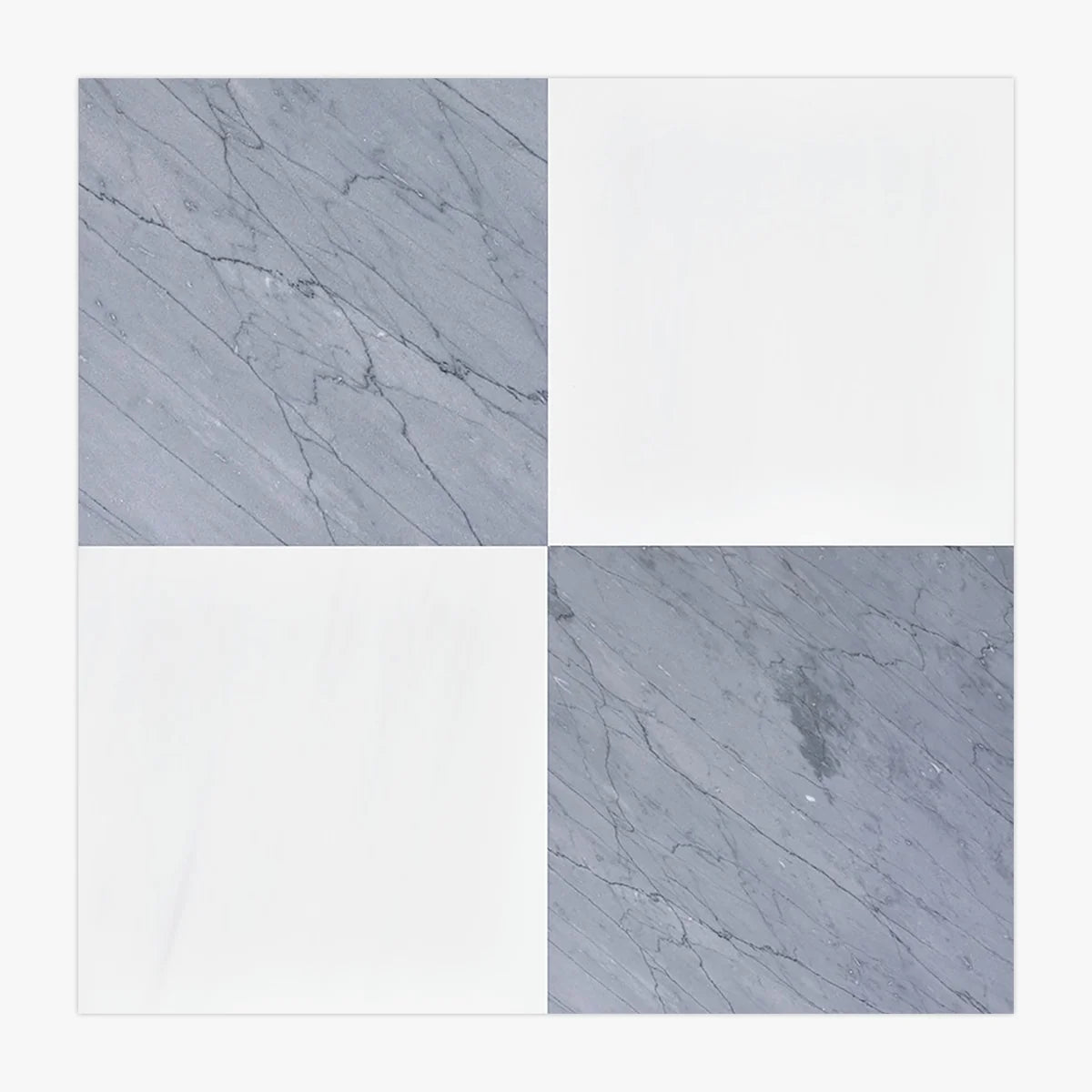 Checkerboard Patterns Multicolor checkerboard tile, primary product image. Premium dolomite for floors and walls.