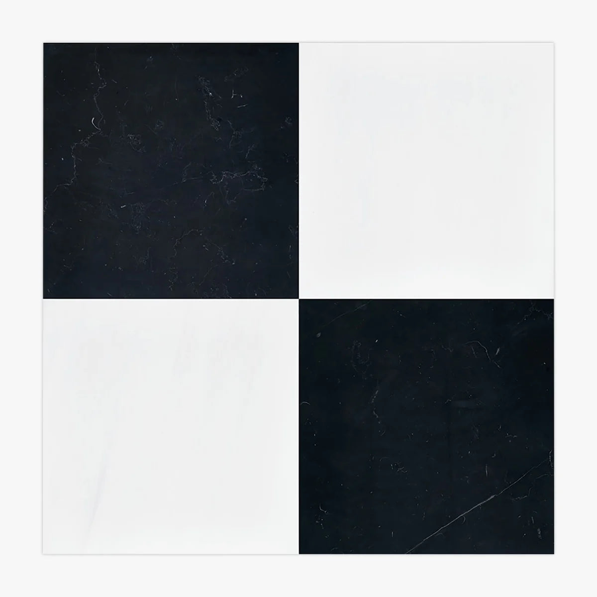 Checkerboard Patterns Multicolor checkerboard tile, primary product image. Premium dolomite for floors and walls.