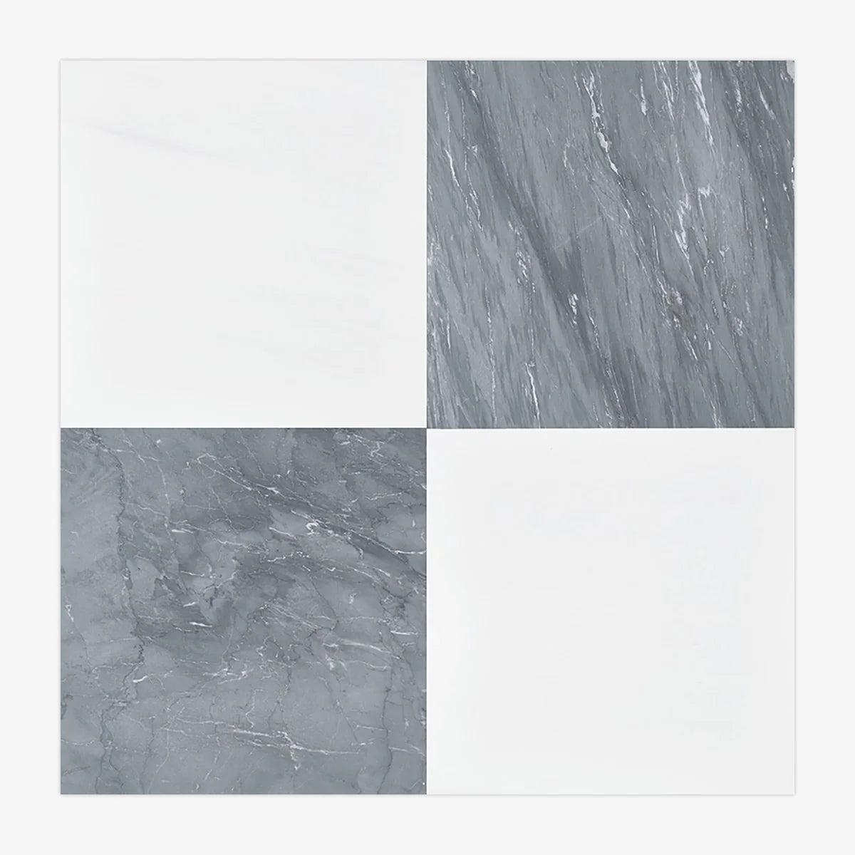 Checkerboard Patterns Multicolor checkerboard tile, primary product image. Premium dolomite for floors and walls.