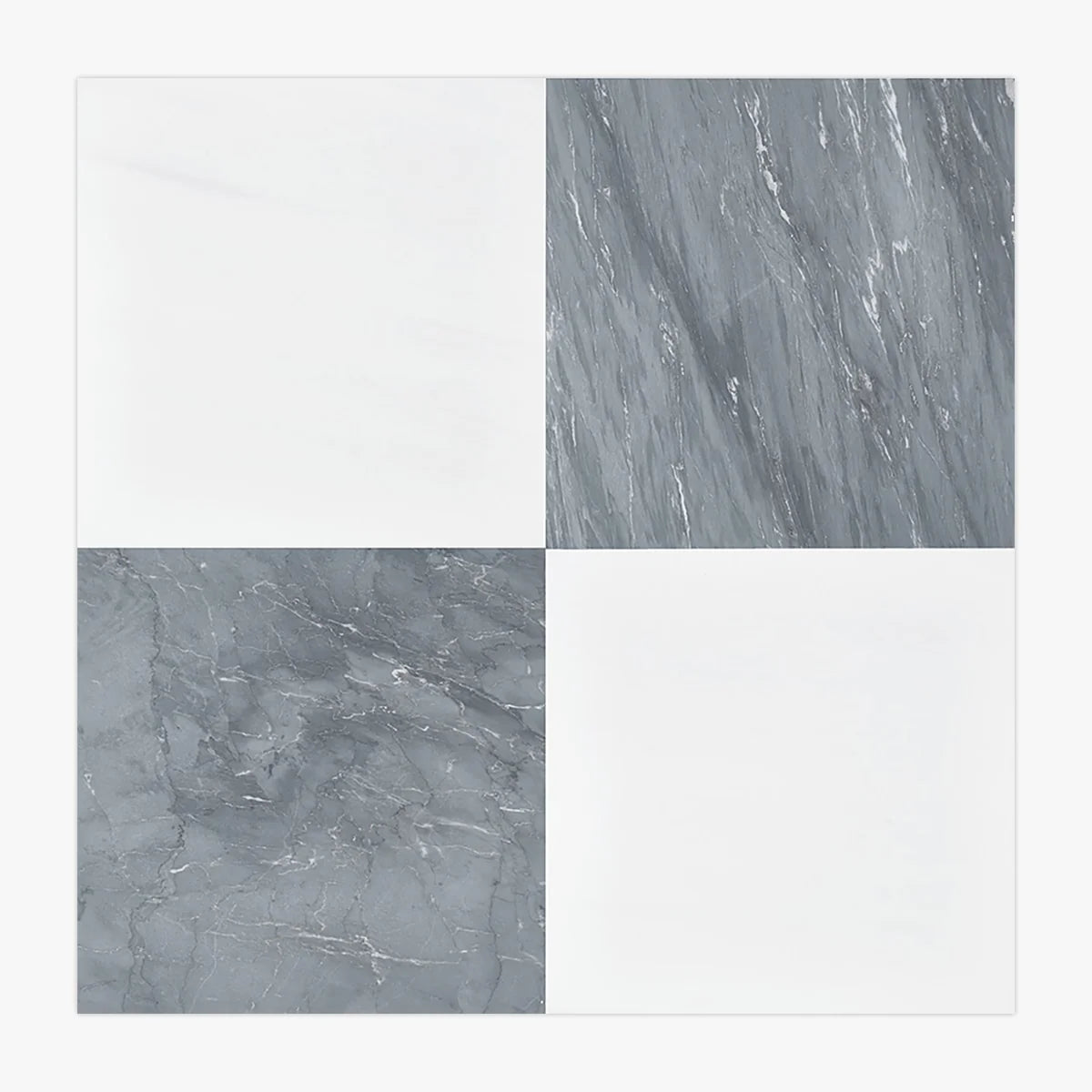 Checkerboard Patterns Multicolor checkerboard tile, primary product image. Premium dolomite for floors and walls.