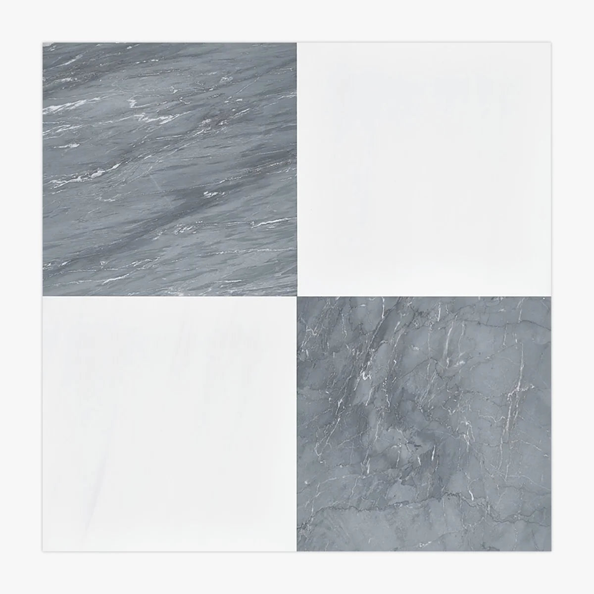 Checkerboard Patterns Multicolor checkerboard tile, primary product image. Premium dolomite for floors and walls.