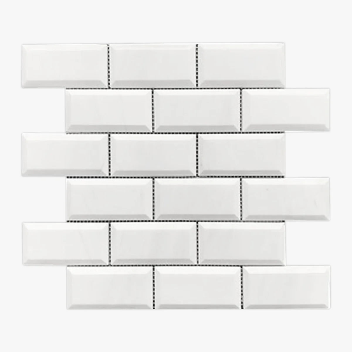 Bianco Dolomite Polished Marble White mosaic, primary product image. Premium dolomite for floors and walls.