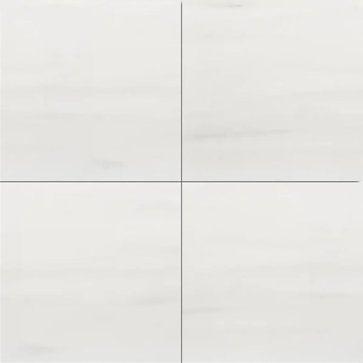 Bianco Dolomite Polished Marble White field tile, product image. Premium dolomite for floors and walls.