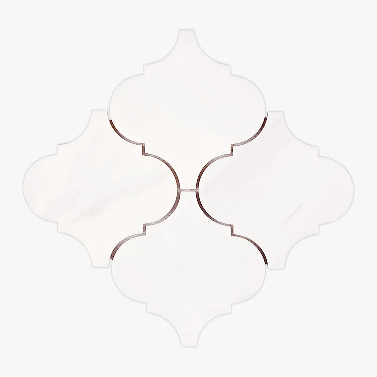 Bianco Dolomite Polished Marble White mosaic, primary product image. Premium dolomite for floors and walls.