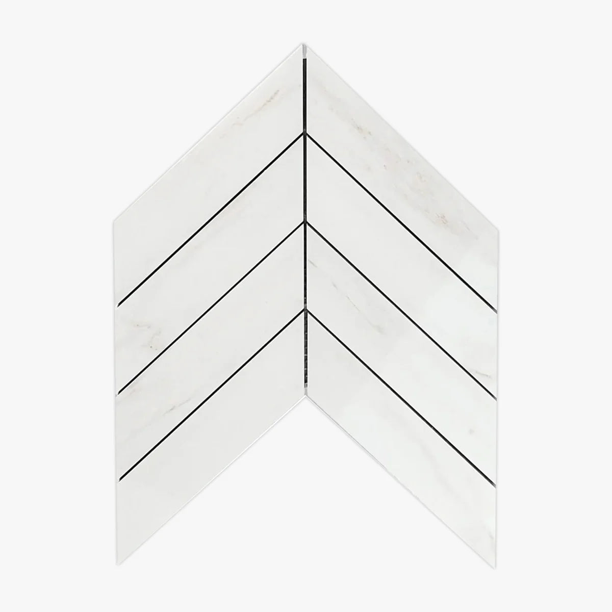 Bianco Dolomite Polished Marble White mosaic, primary product image. Premium dolomite for floors and walls.