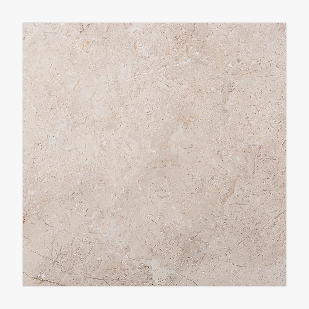 Essentials Natural Stone Beige field tile, primary product image. Premium marble for floors and walls.