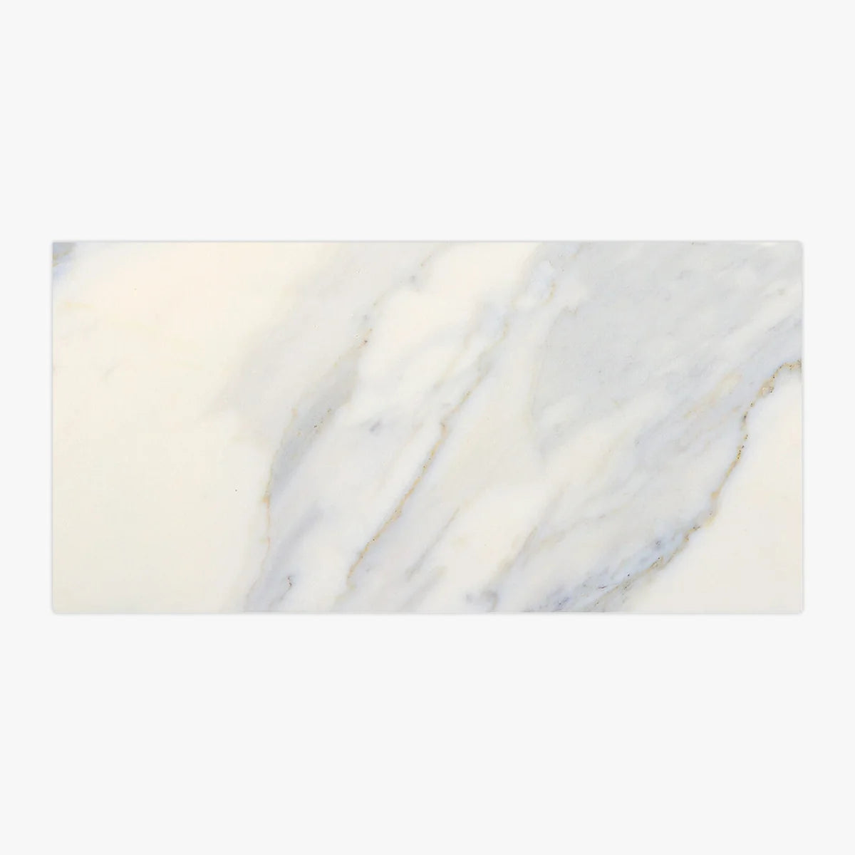 Calacatta Gold Polished Marble White field tile, primary product image. Premium marble for floors and walls.