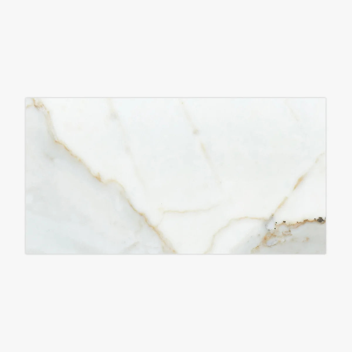 Calacatta Gold Polished Marble White field tile, primary product image. Premium marble for floors and walls.