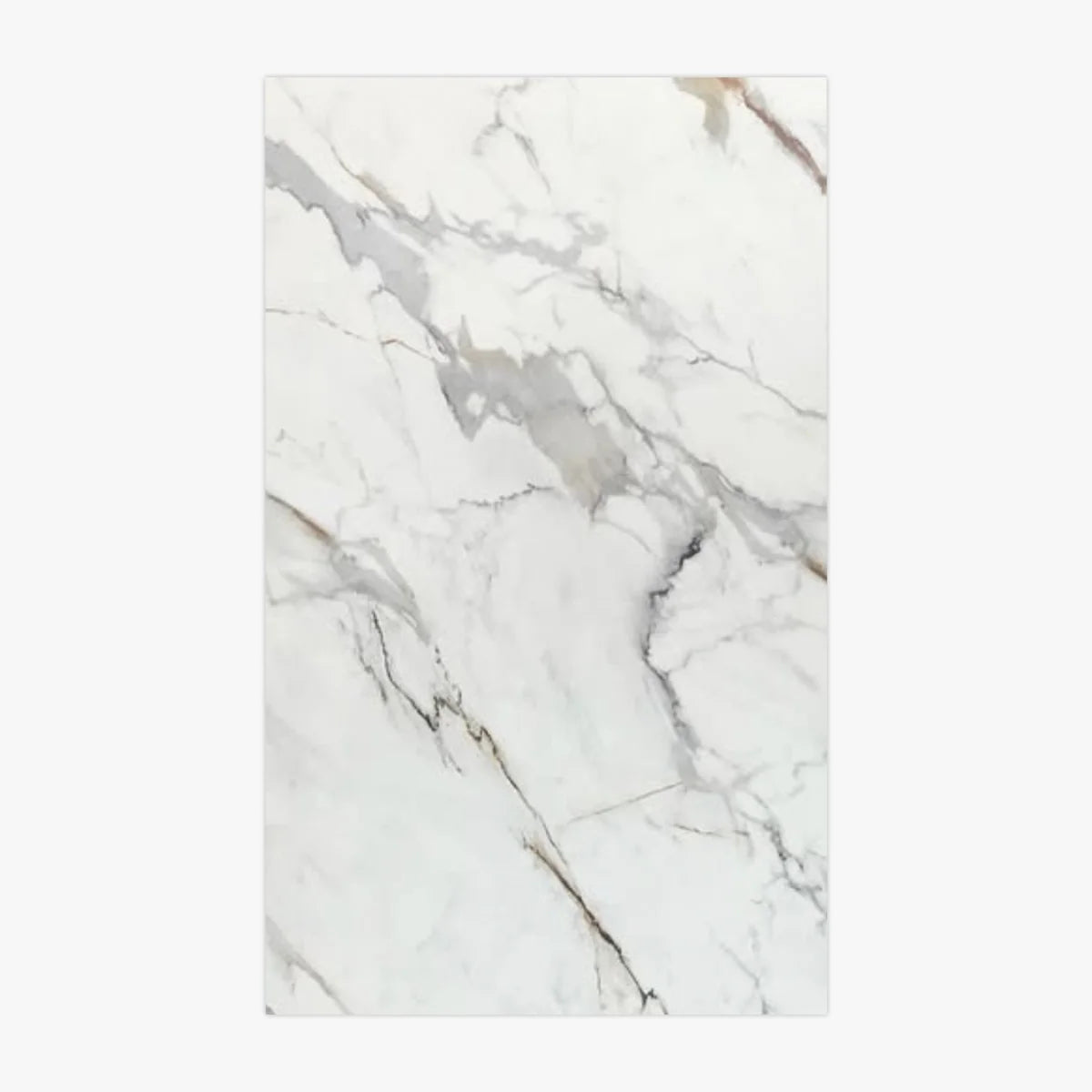 XXL Large Format White field tile, primary product image. Premium marble for floors and walls.