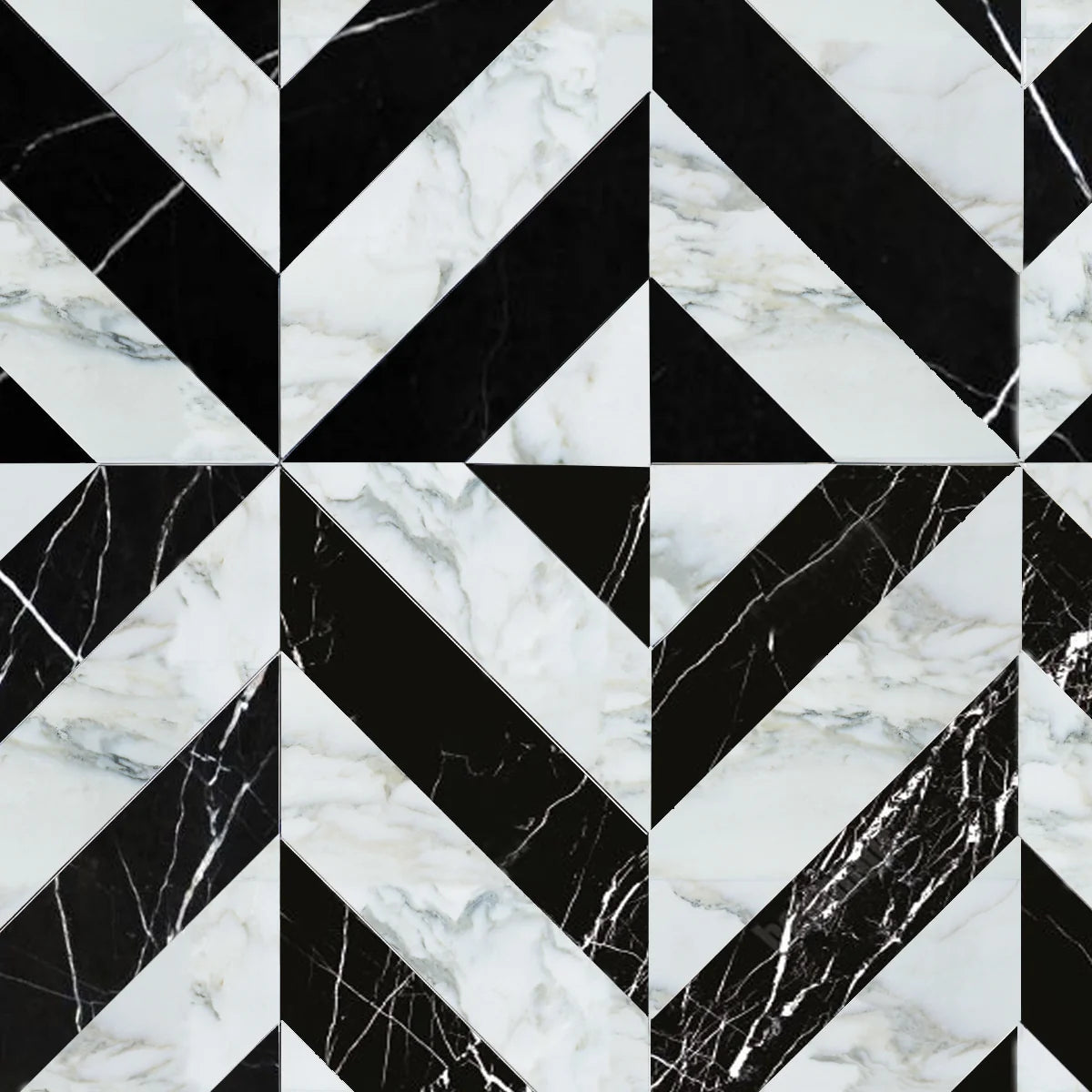 Calacatta Oliva Honed Marble White mosaic, primary product image. Premium marble for floors and walls.