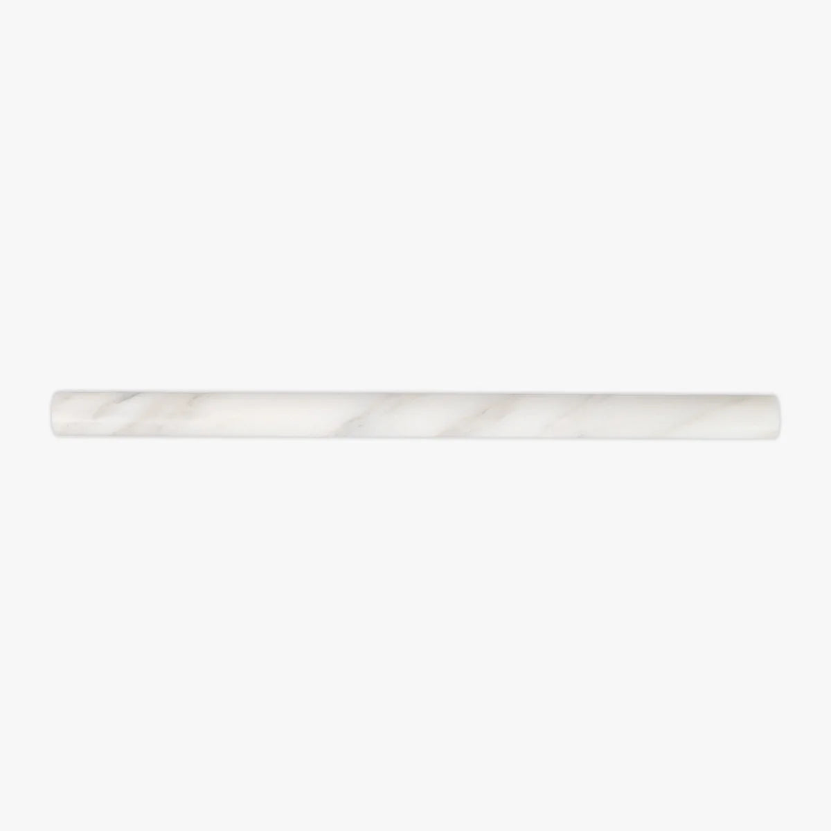 Calacatta Oliva Polished Marble White moulding, top-down product view. Premium marble for floors and walls.