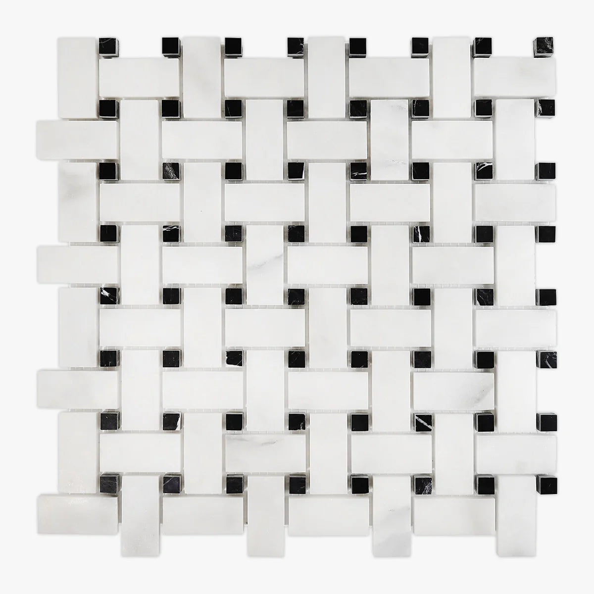 Calacatta Oliva Polished Marble White mosaic, primary product image. Premium marble for floors and walls.