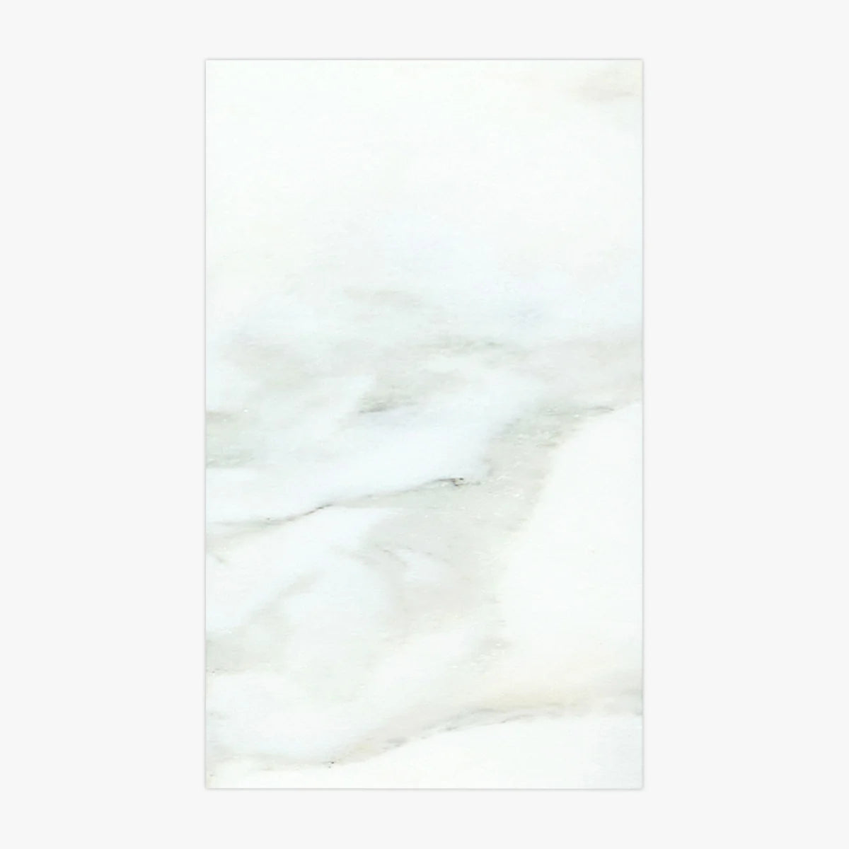 XXL Large Format White field tile, primary product image. Premium marble for floors and walls.