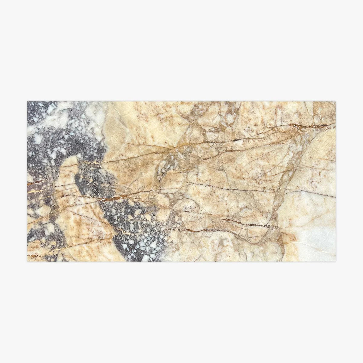 Calacatta Viola Honed Marble White field tile, primary product image. Premium marble for floors and walls.