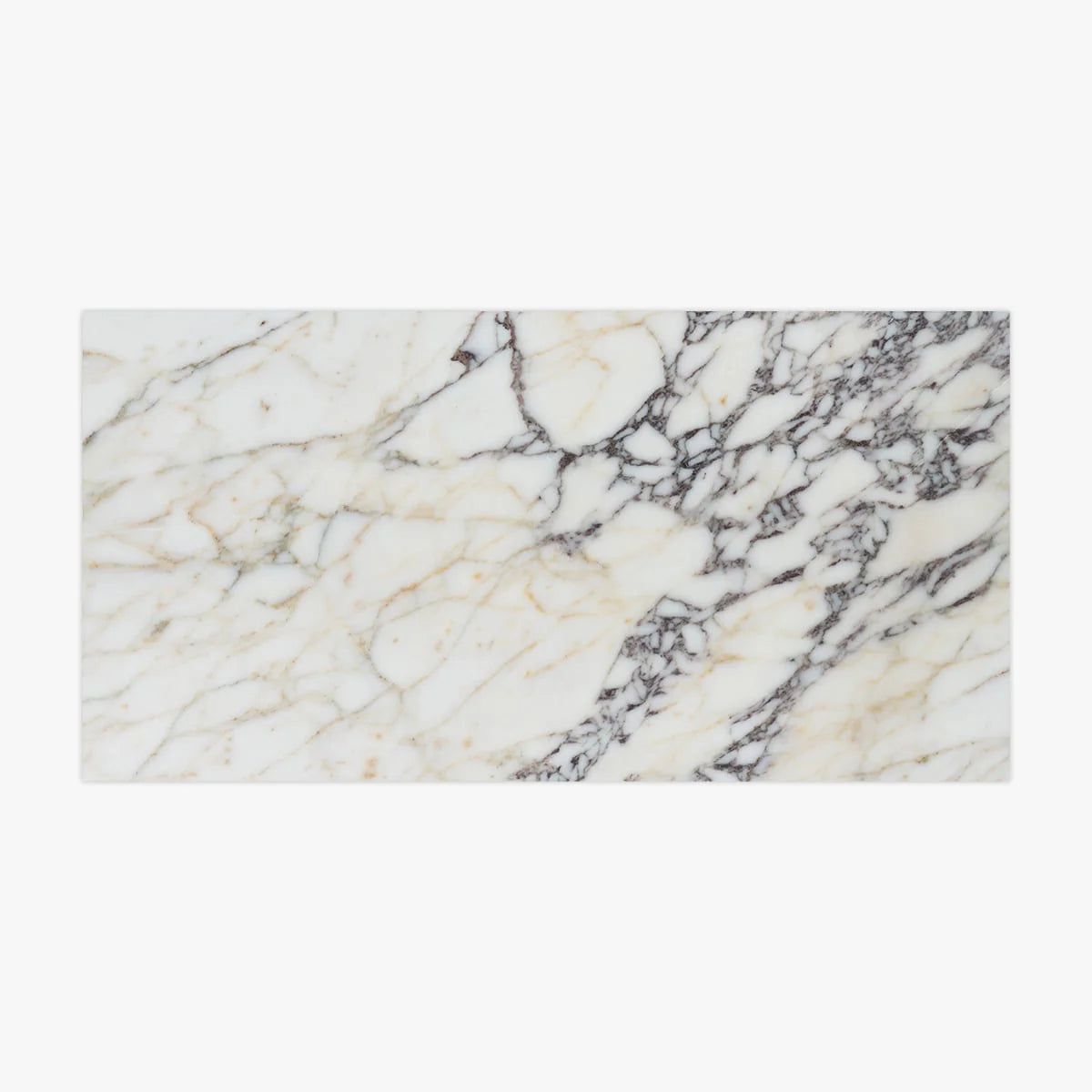 Calacatta Viola Polished Marble White field tile, primary product image. Premium marble for floors and walls.