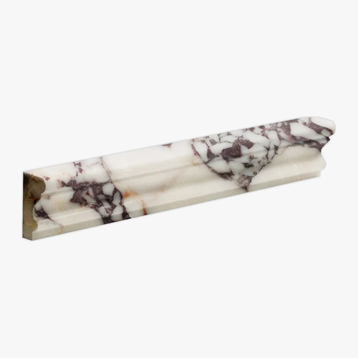 Calacatta Viola Polished Marble White moulding, primary product image. Premium marble for floors and walls.