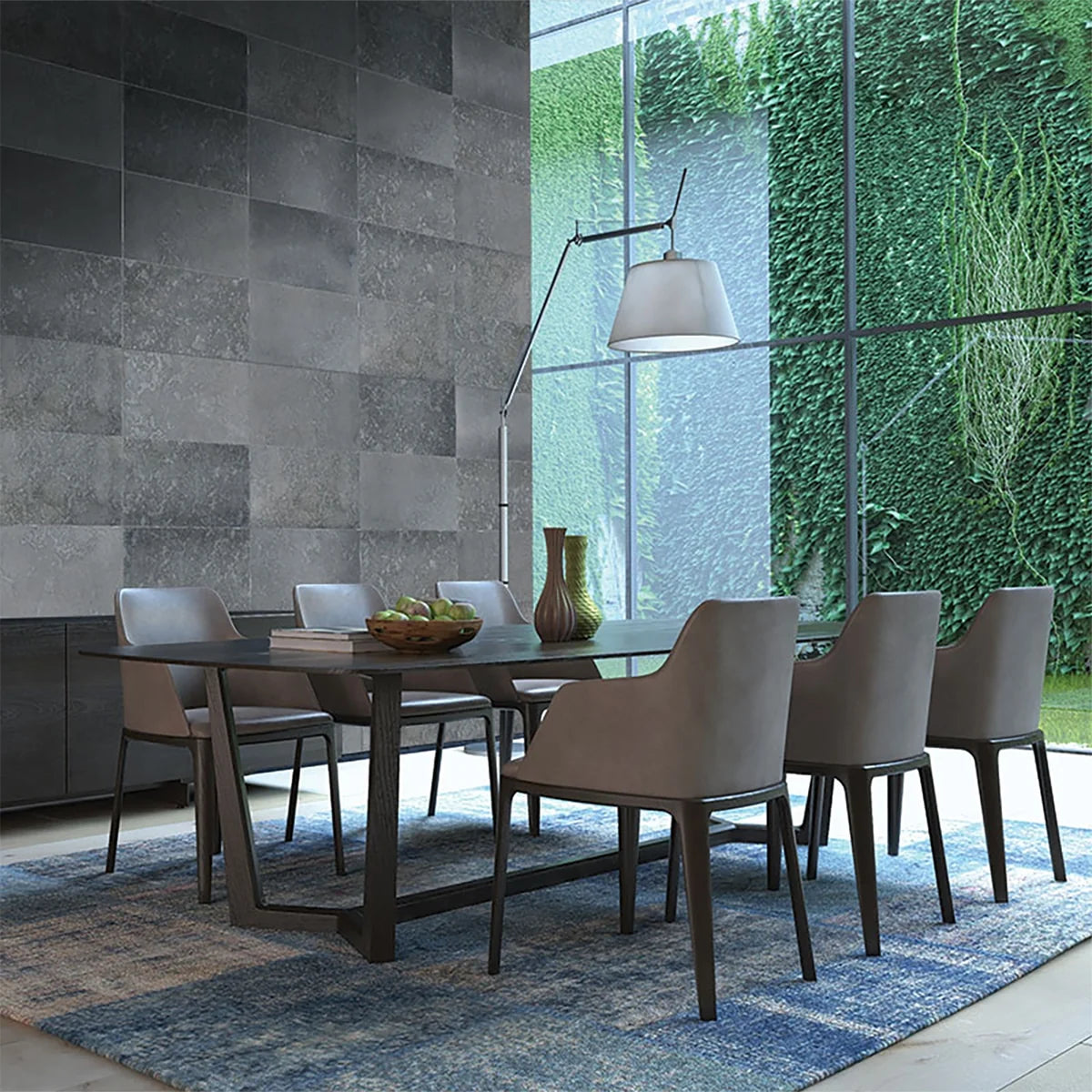 Essentials Natural Stone Gray field tile, product image. Premium limestone for floors and walls.