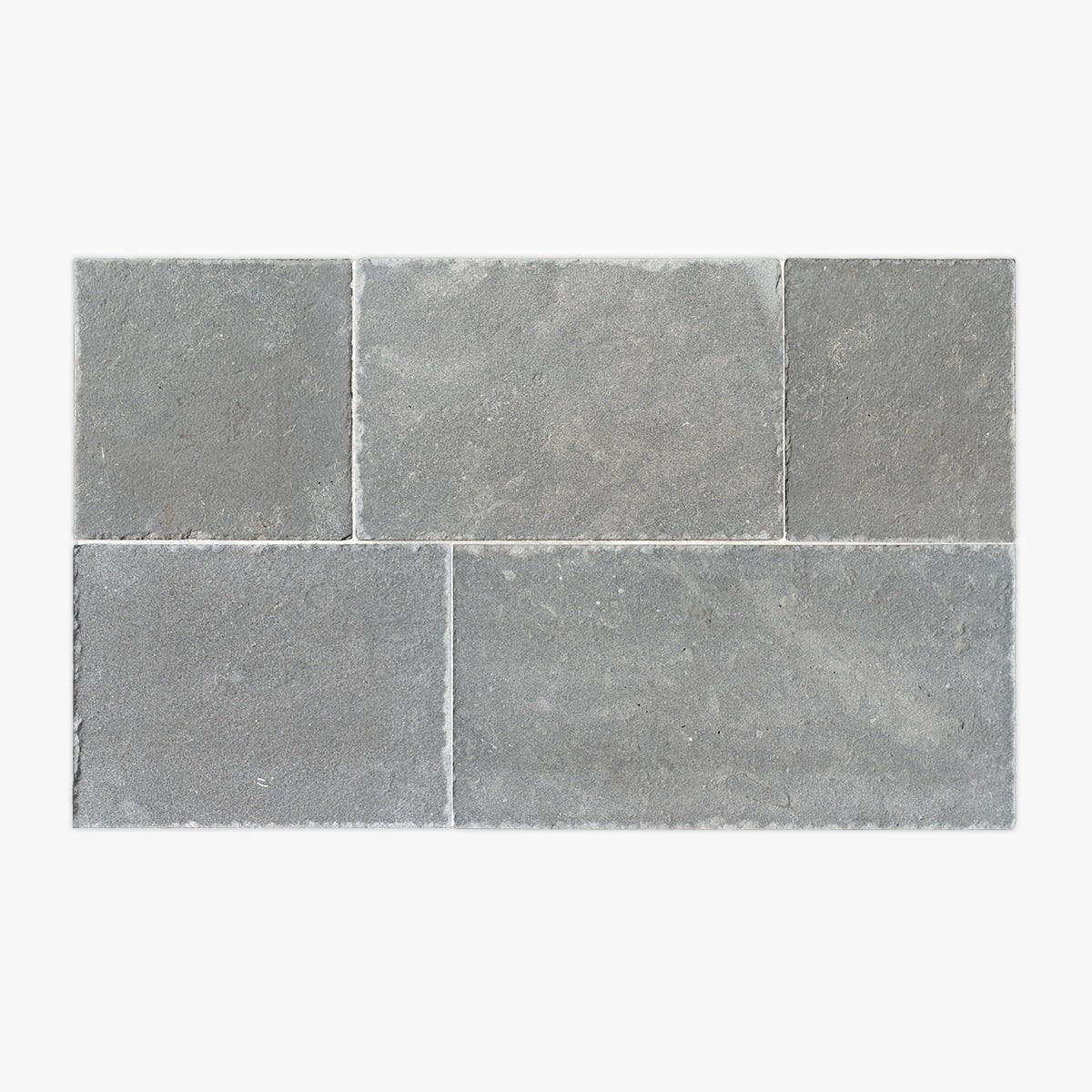 L'Heritage Reclaimed Limestones Gray field tile, primary product image. Premium limestone for floors and walls.