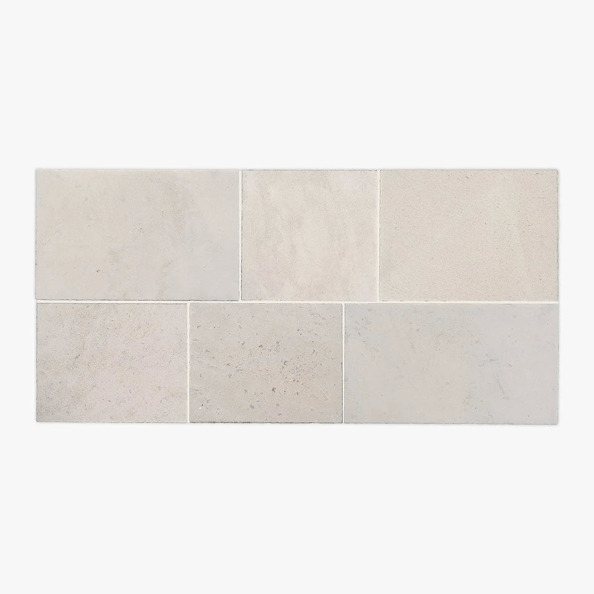 L'Heritage Reclaimed Limestones Beige field tile, product image. Premium limestone for floors and walls.