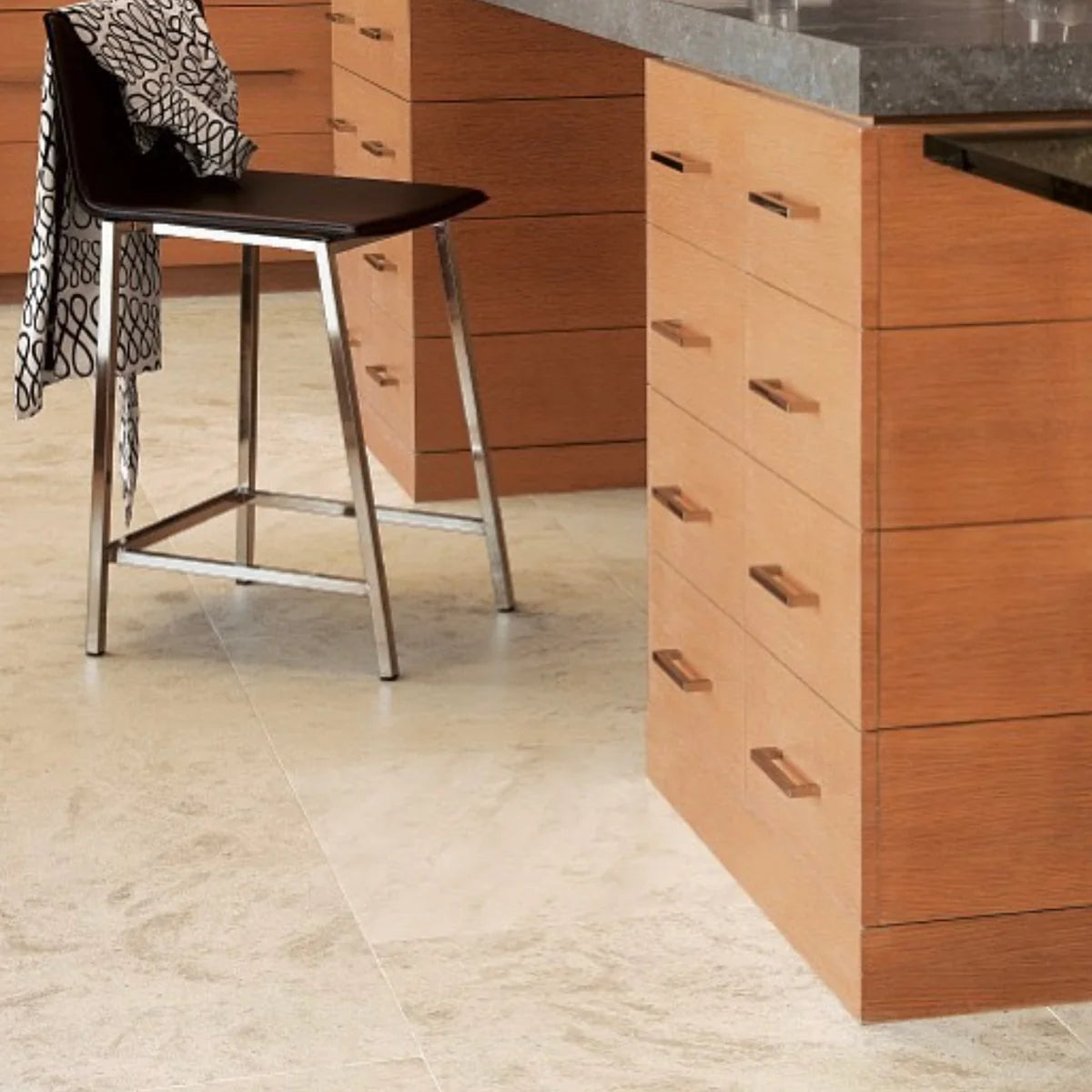 Essentials Natural Stone Beige field tile, product image. Premium limestone for floors and walls.