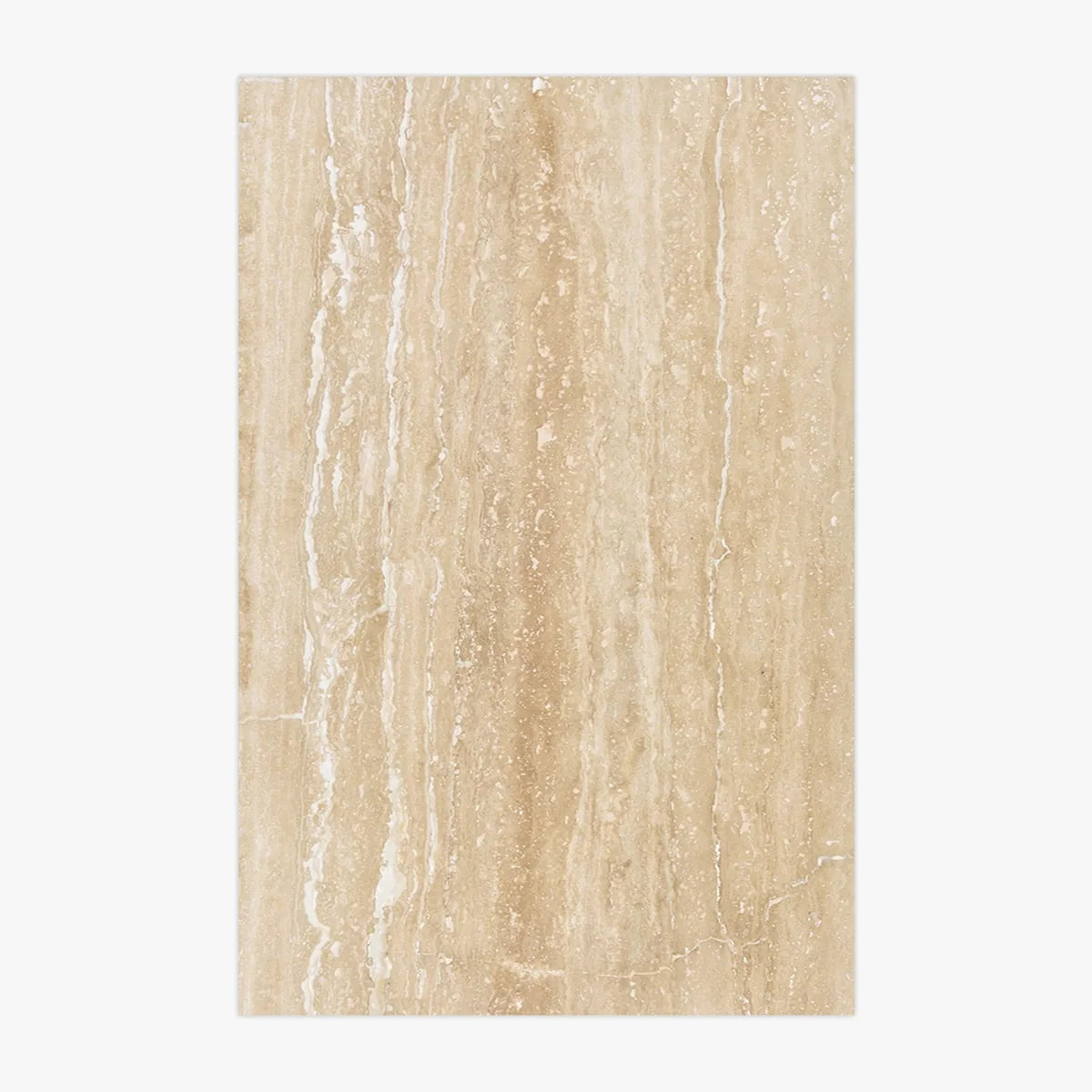 Antique Inspirations Beige field tile, top-down product view. Premium travertine for floors and walls.