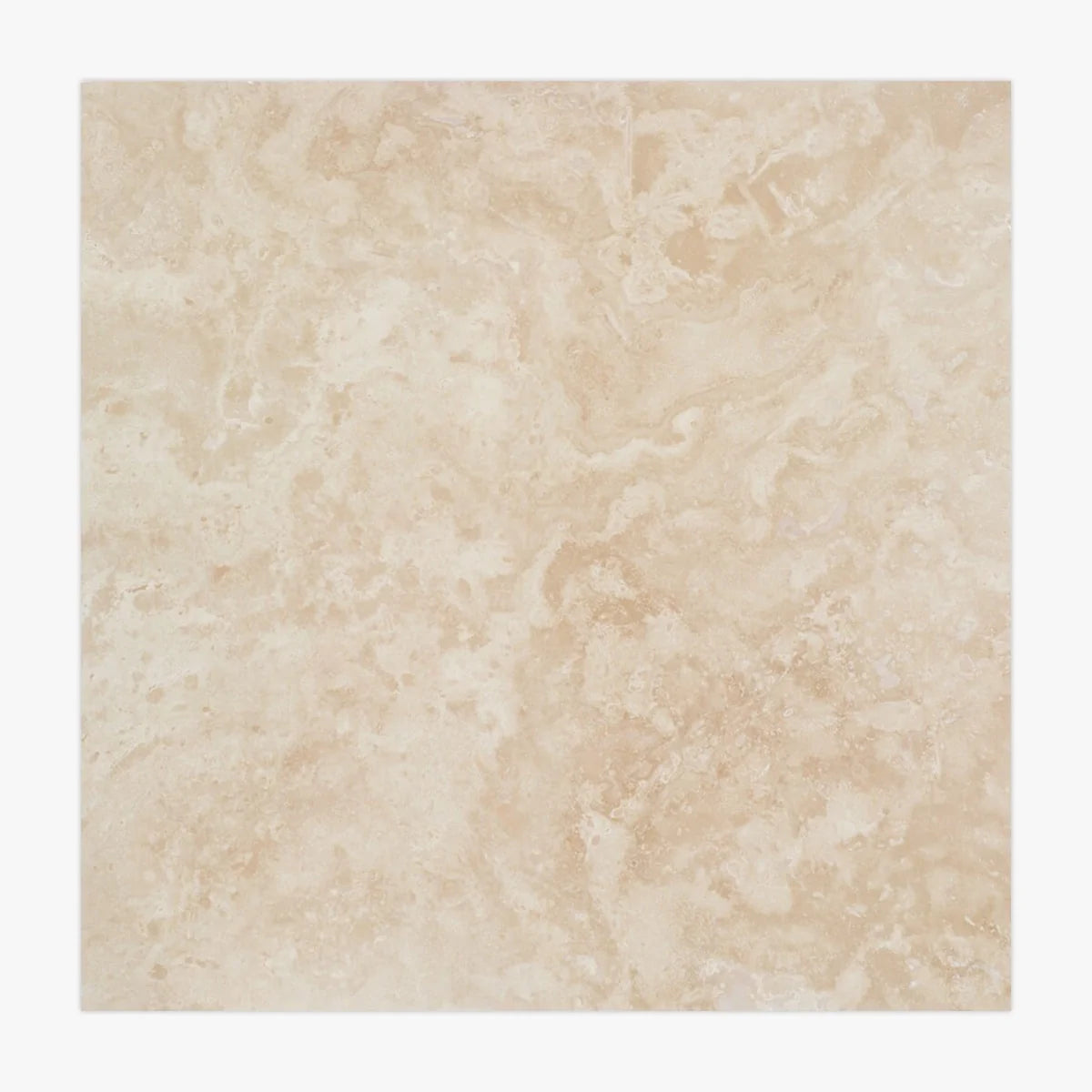 Ivory Light Travertine Beige field tile, primary product image. Premium travertine for floors and walls.