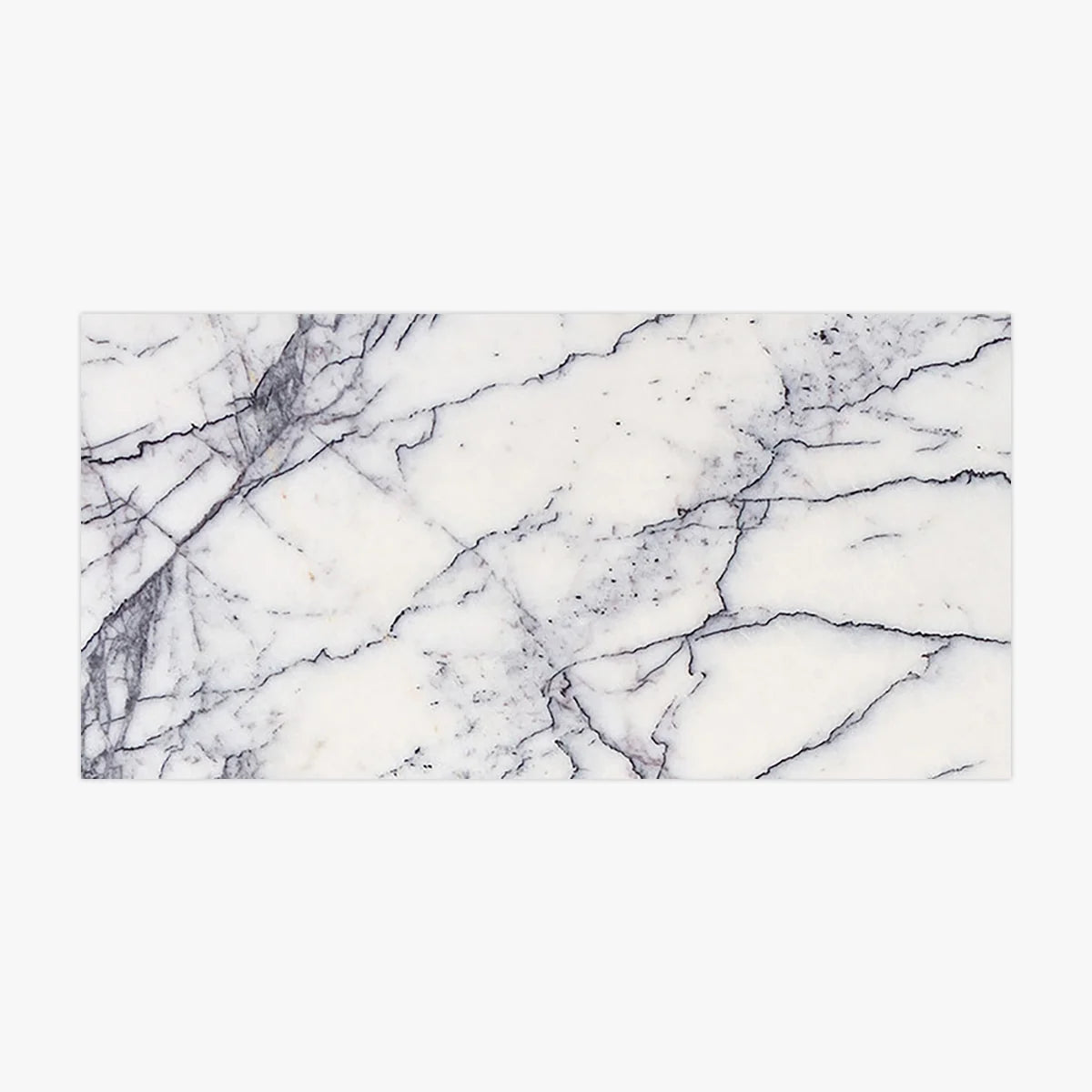 Essentials Natural Stone White field tile, primary product image. Premium marble for floors and walls.