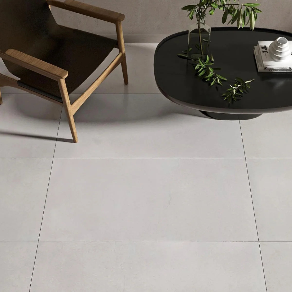 XXL Large Format Cream field tile, product image. Premium limestone for floors and walls.