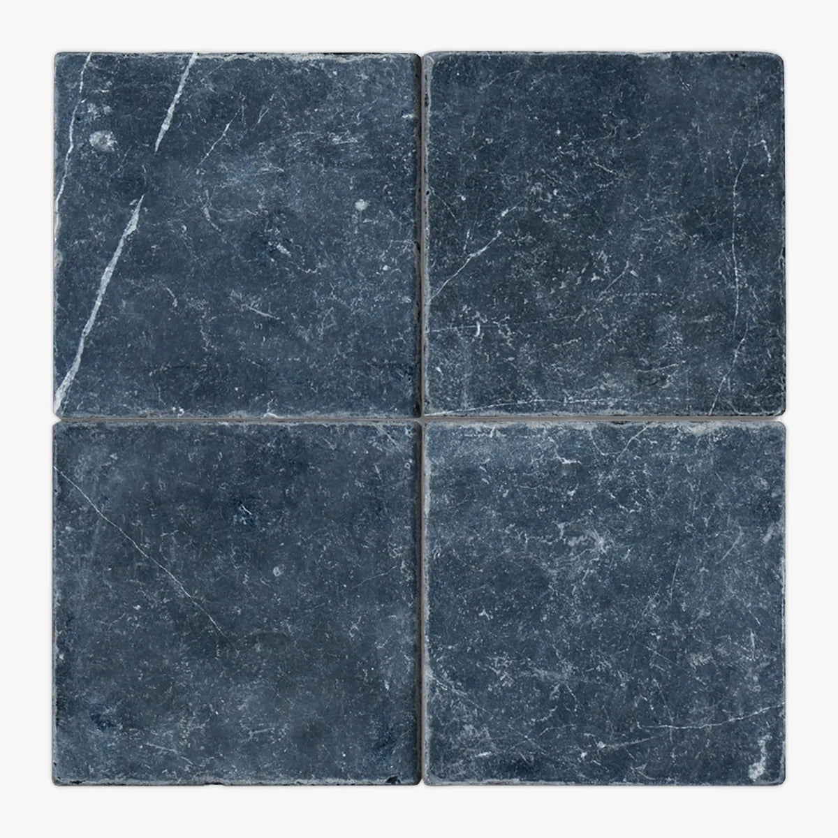 Nero Marquina Honed Marble Black field tile, product image. Premium marble for floors and walls.