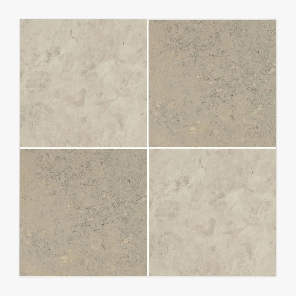Checkerboard Patterns Multicolor checkerboard tile, primary product image. Premium limestone for floors and walls.