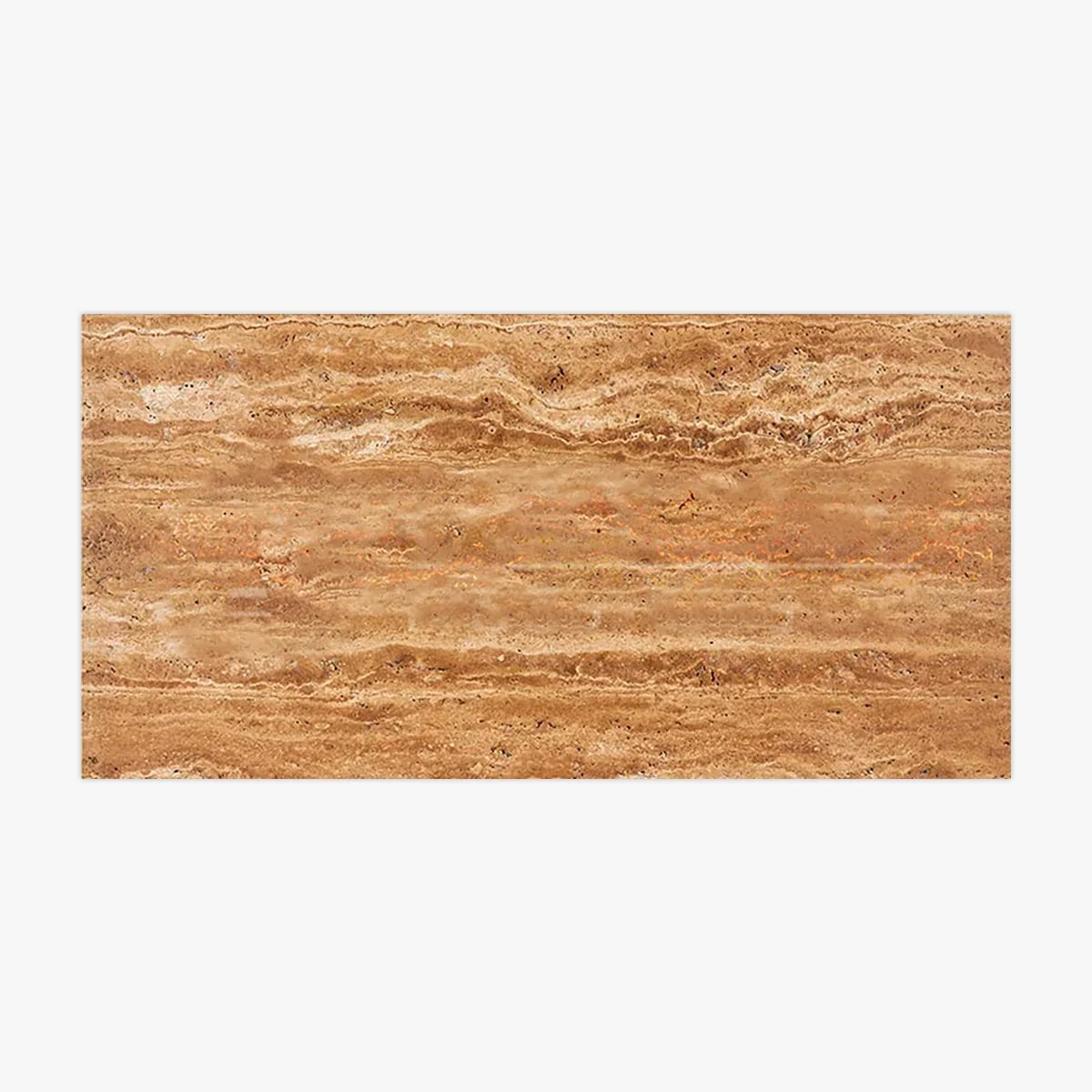 Essentials Natural Stone Red field tile, primary product image. Premium travertine for floors and walls.