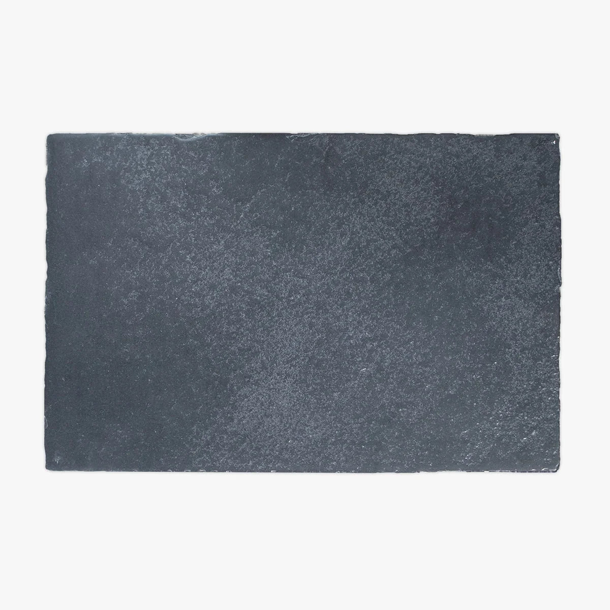 L'Heritage Reclaimed Limestones Black field tile, top-down product view. Premium limestone for floors and walls.