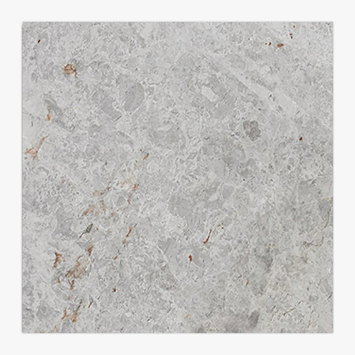 Essentials Natural Stone Gray field tile, primary product image. Premium marble for floors and walls.