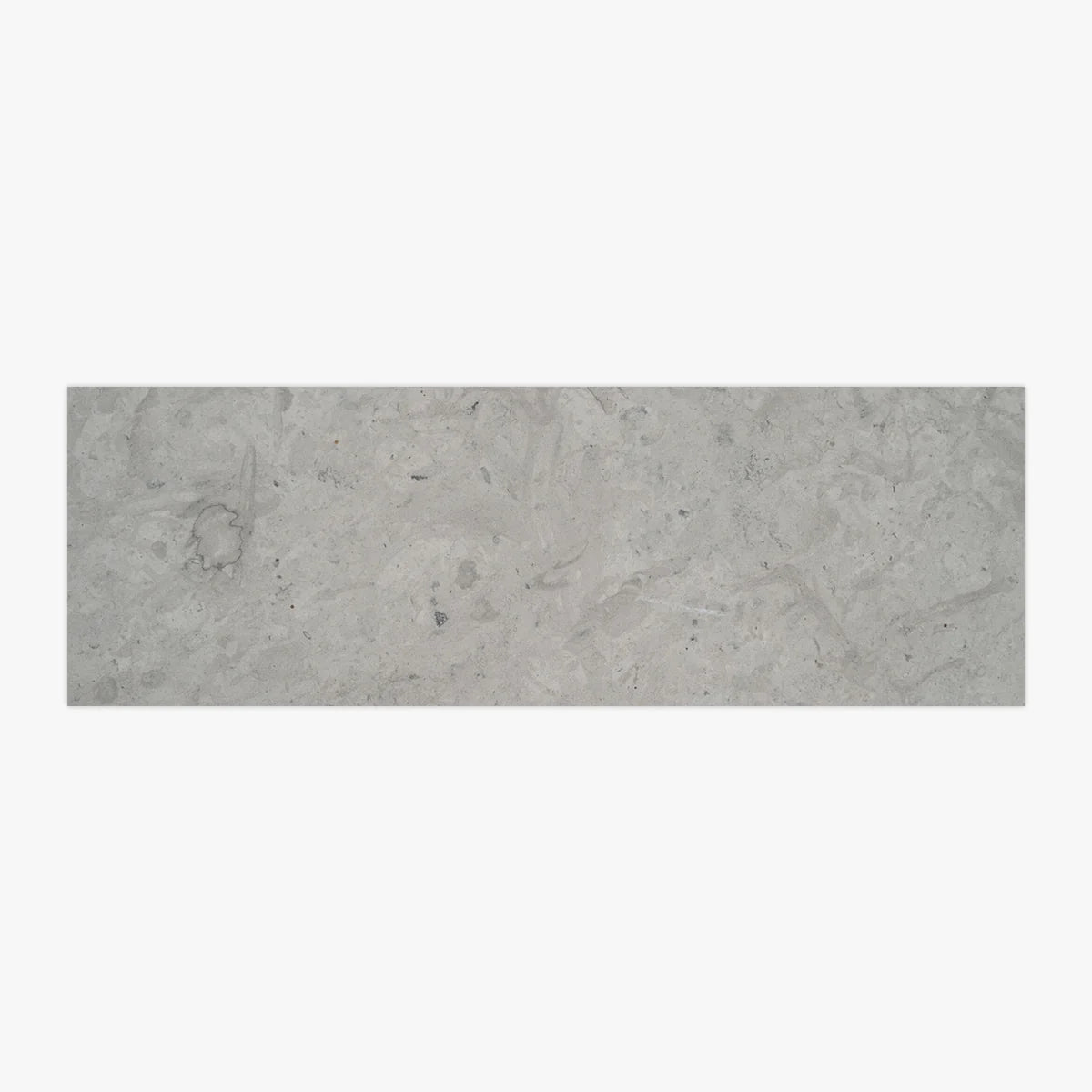 Essentials Natural Stone Gray field tile, primary product image. Premium marble for floors and walls.
