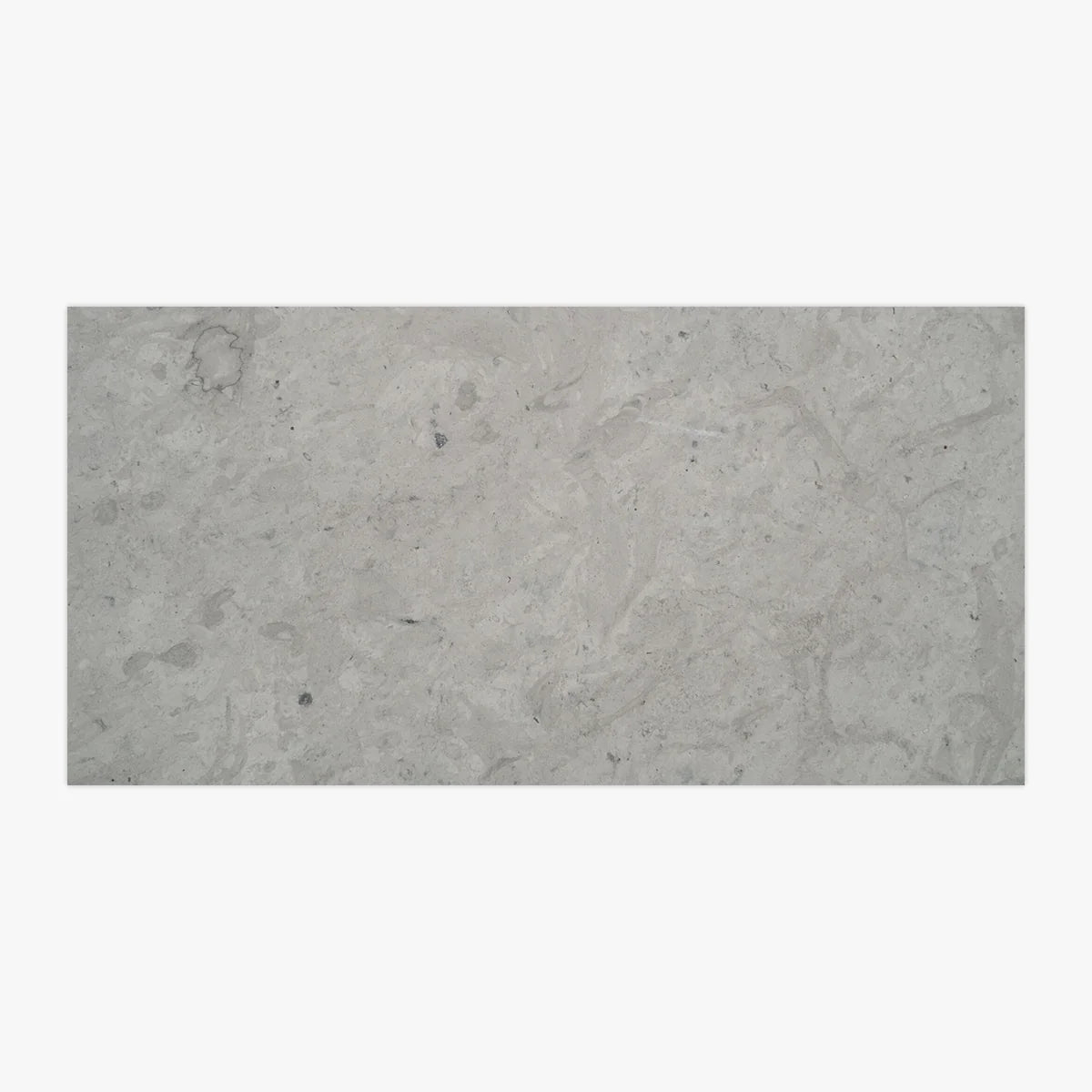 Essentials Natural Stone Gray field tile, primary product image. Premium marble for floors and walls.