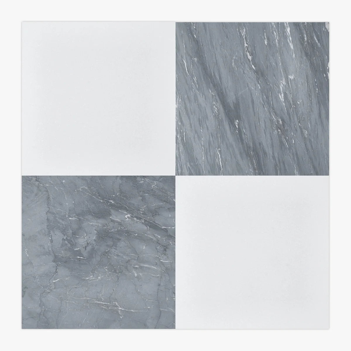 Checkerboard Patterns Multicolor checkerboard tile, primary product image. Premium marble for floors and walls.