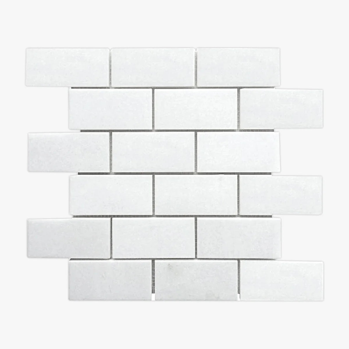 Thassos White Polished Marble White mosaic, primary product image. Premium marble for floors and walls.
