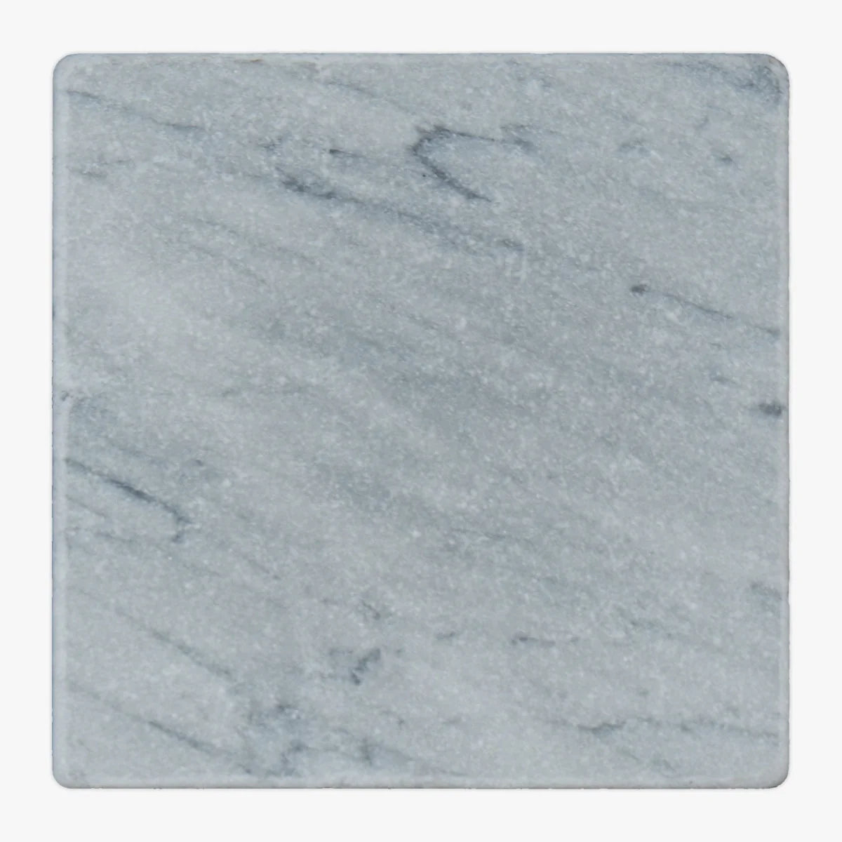 White Carrara Honed Marble White field tile, product image. Premium marble for floors and walls.