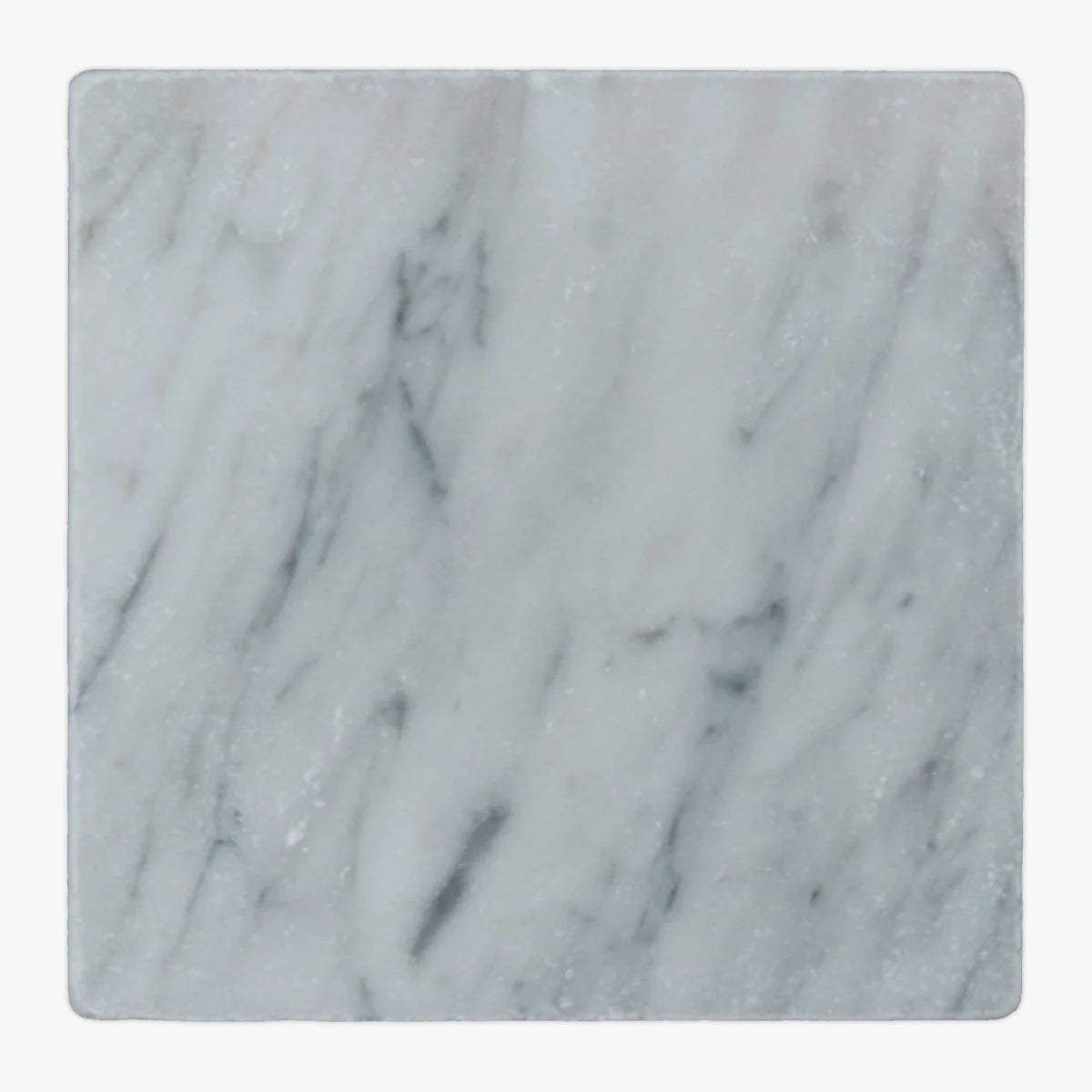 White Carrara Honed Marble White field tile, primary product image. Premium marble for floors and walls.