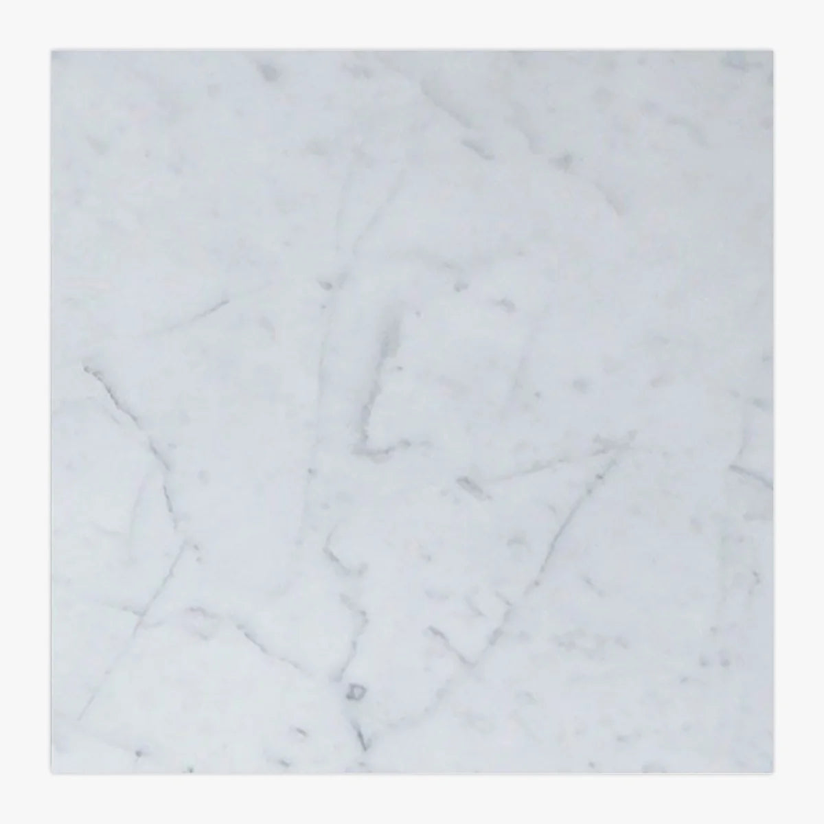 Essentials Natural Stone White field tile, primary product image. Premium marble for floors and walls.
