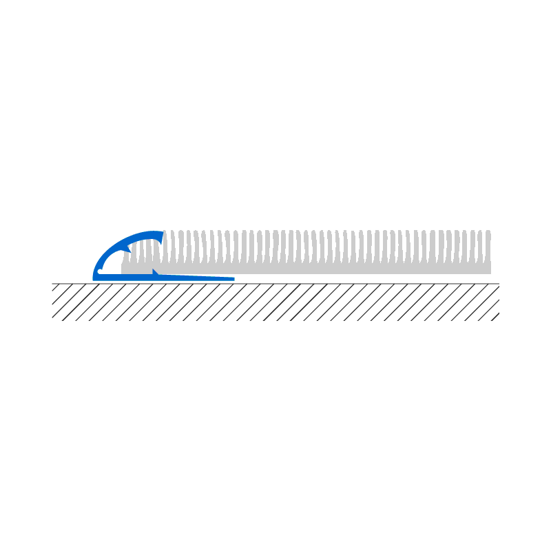 CARPETEC MS: Edging Trim (Brass | MS-0)