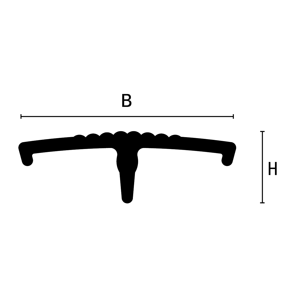 CARPETEC MG: Transition Trim (Aluminum | MG-A)