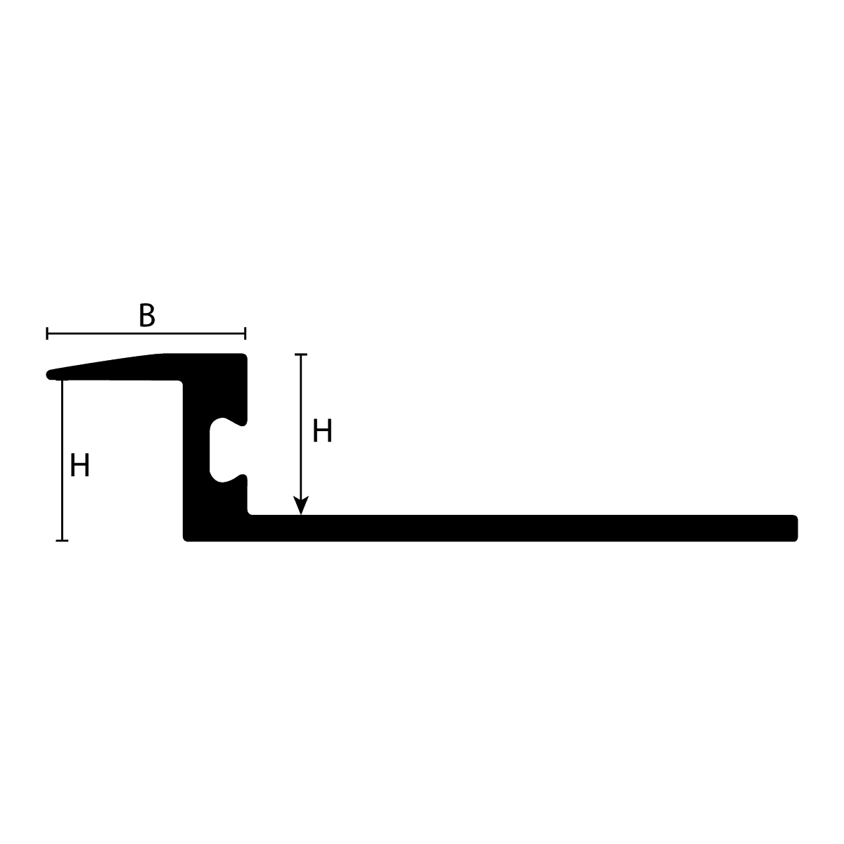 COVERTEC EP: Transition Trim (Aluminum | EP-A)