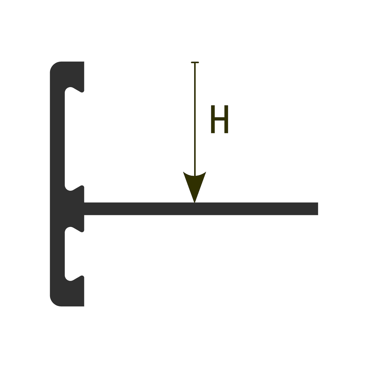 TRIMTEC SR: Edging Perimeter Profile (Aluminum | SR-AS)