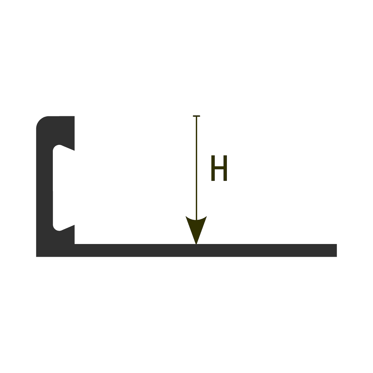 TRIMTEC TR: Multipurpose Profile (Aluminum | TR 20-150 A)