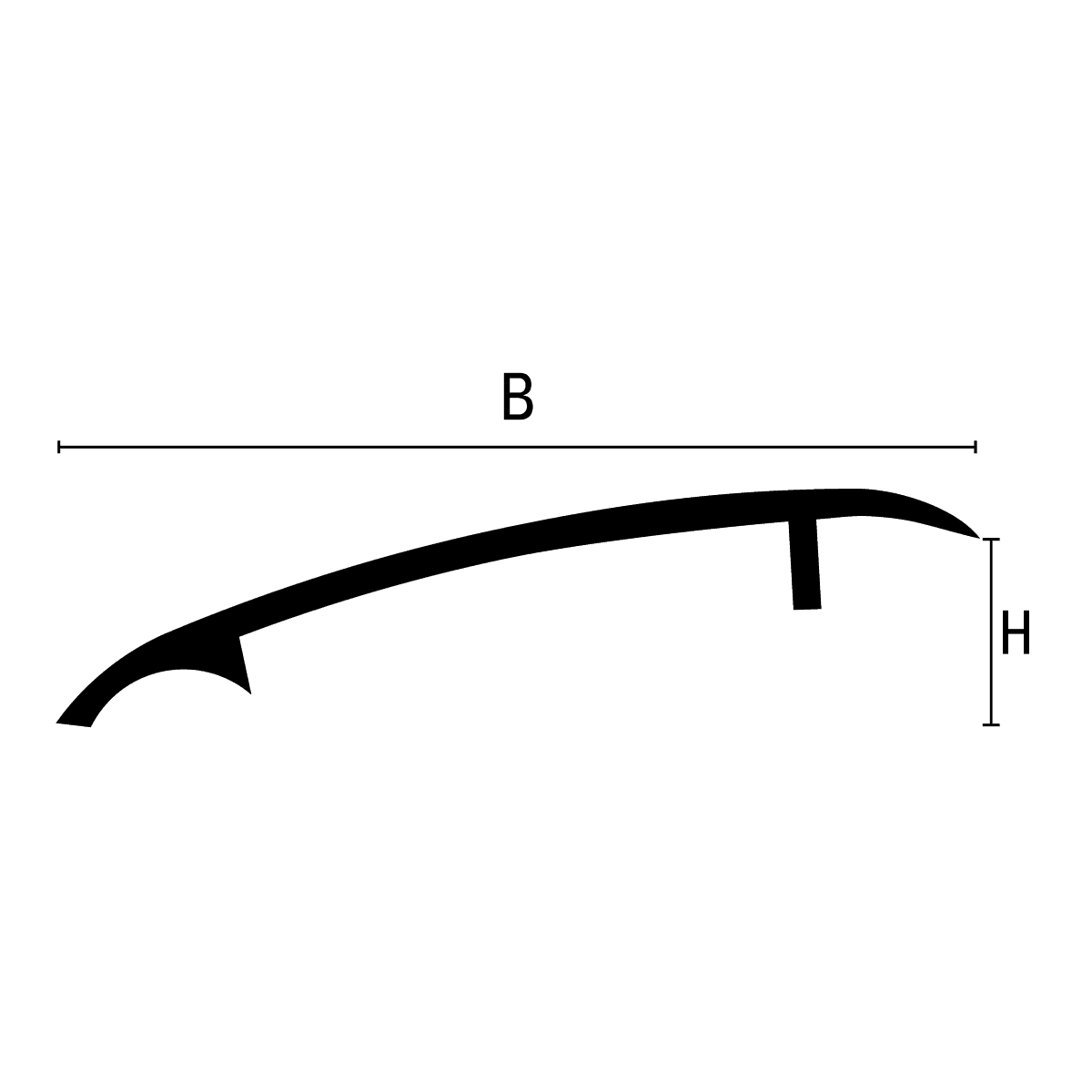 VARIOTEC DR: Transition Trim (Aluminum | DR-A)